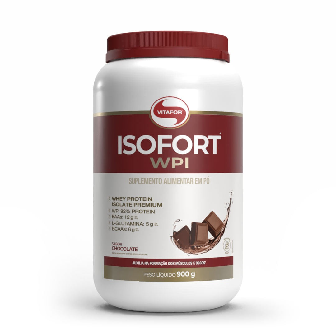 Whey Iso Vitafor 900g Chocolate