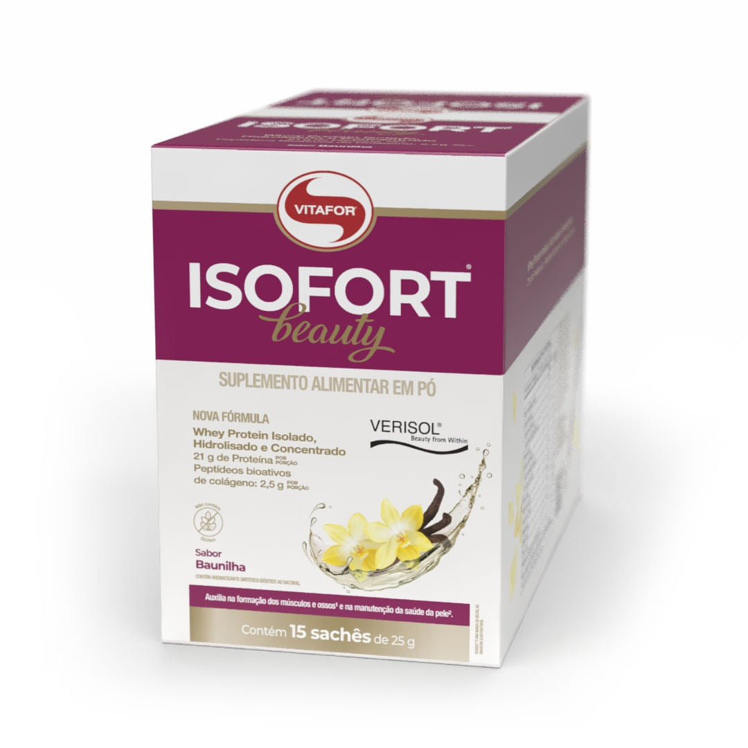 Isofort Beauty Vitafor 25g Baunilha