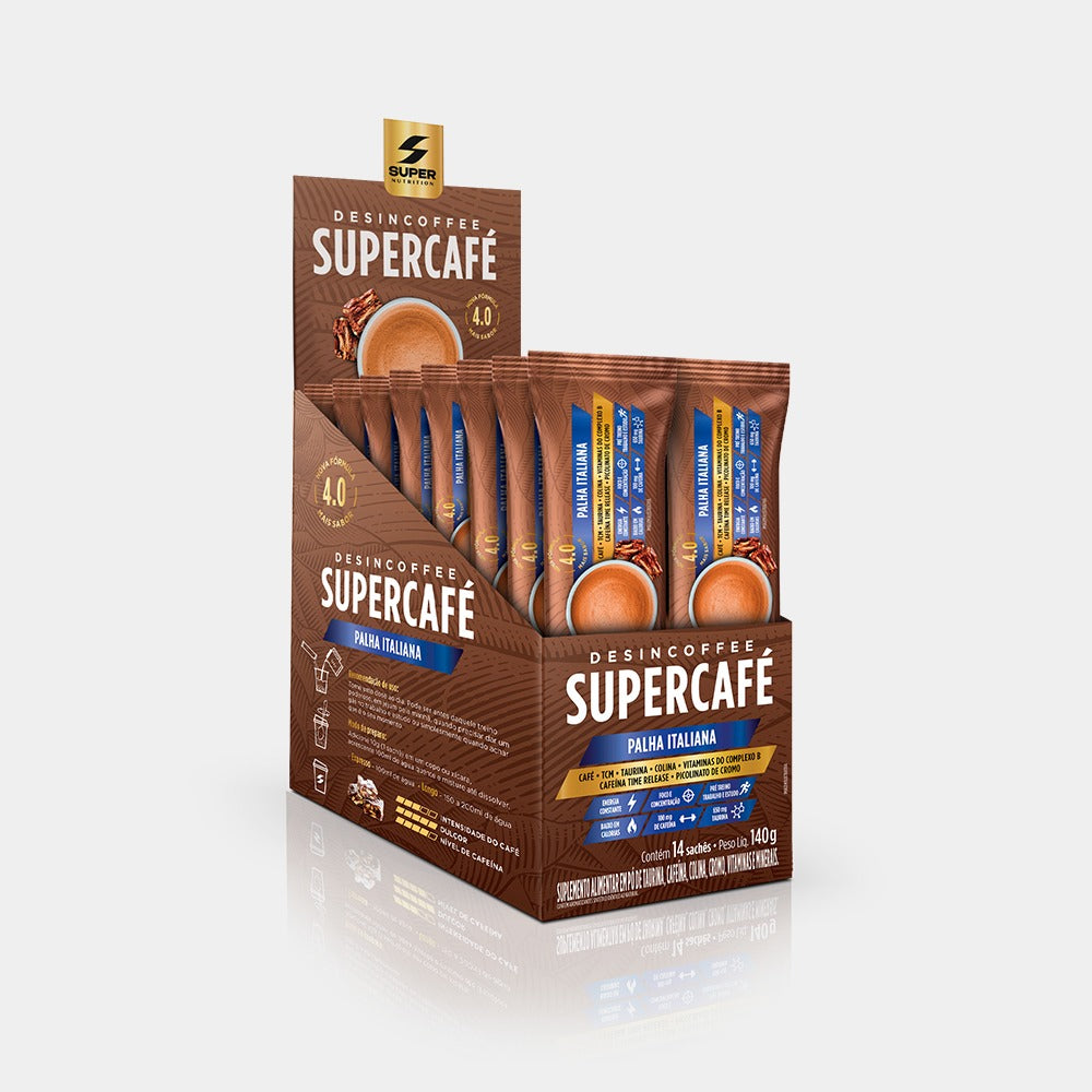 Stick Supercafé Super Nutrition 10g Palha Italiana