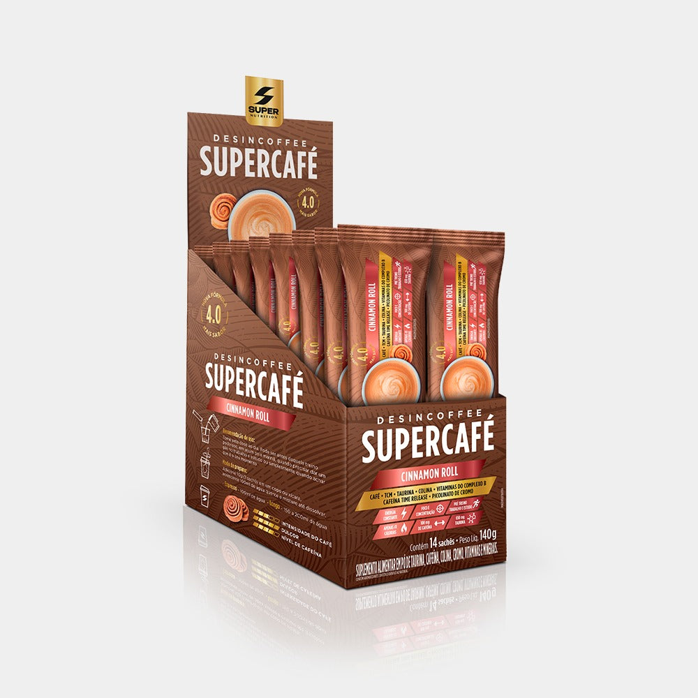 Stick Supercafé Super Nutrition 10g Cinnamon Roll