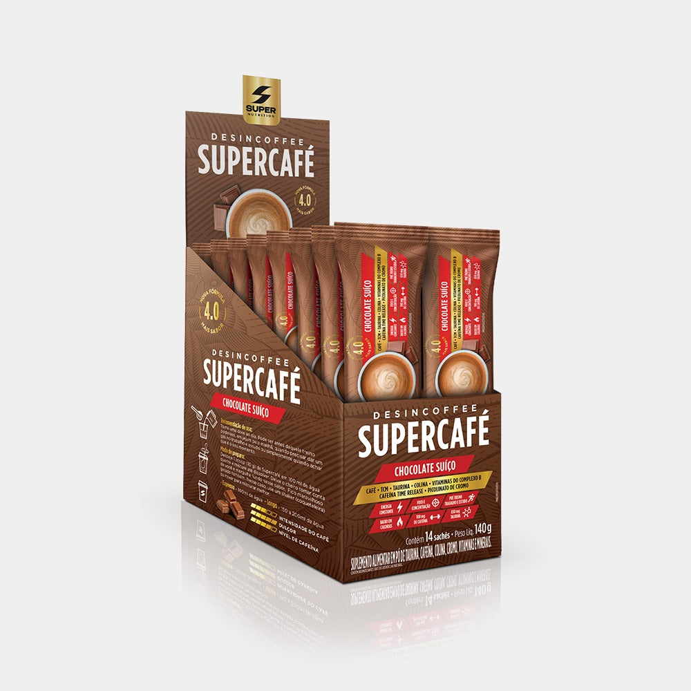 Stick Supercafé Super Nutrition 10g Chocolate Suíço