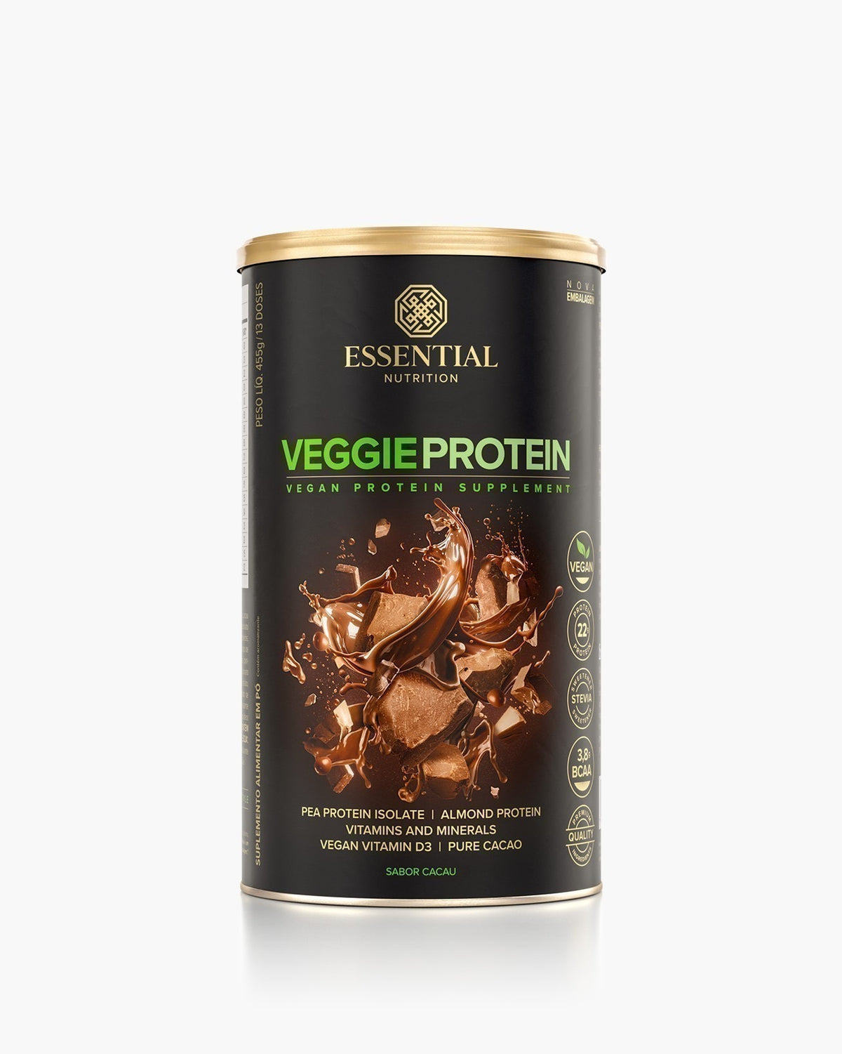Veggie Protein Essential 455g Cacao
