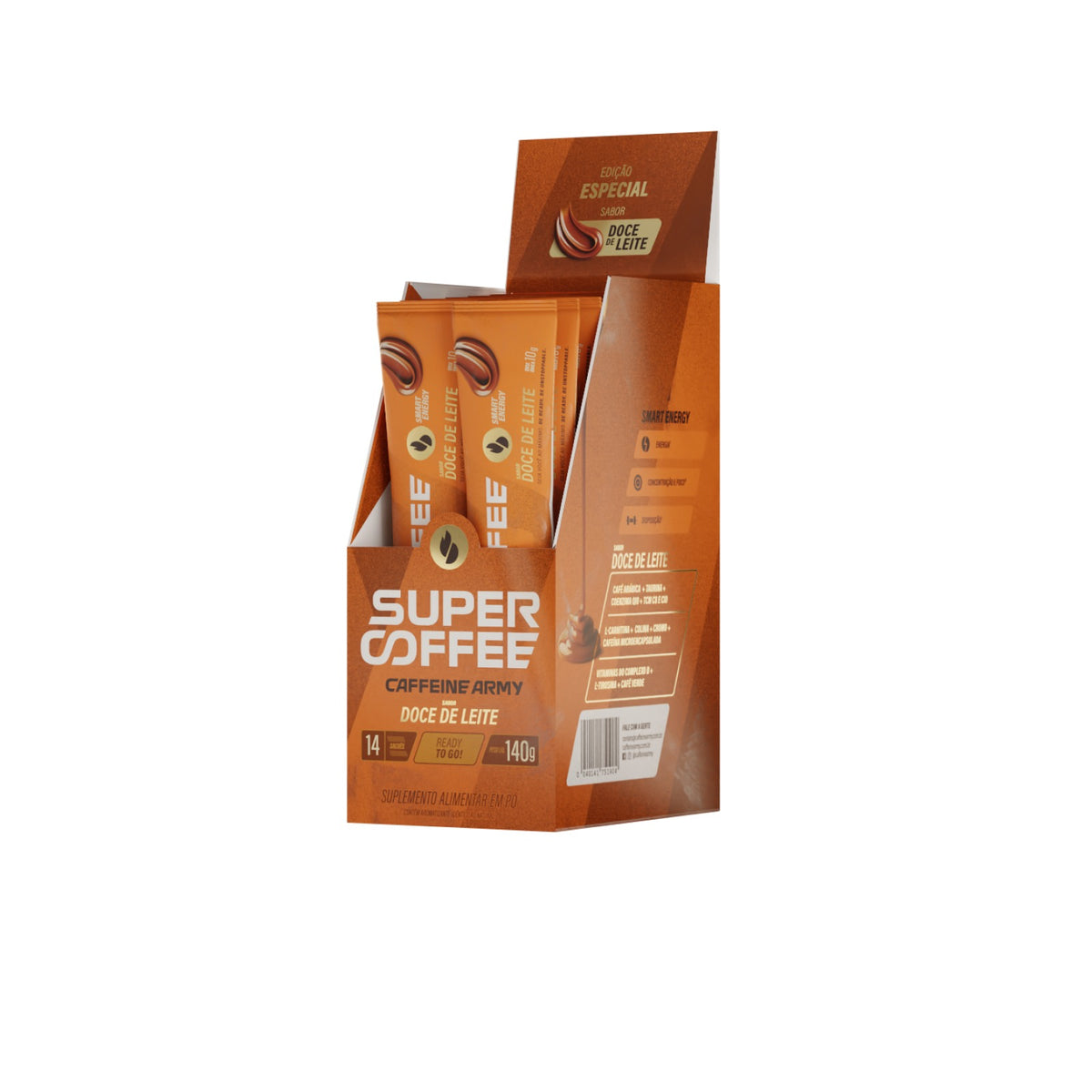 Supercoffee 3.0 Caffeine Army To Go 10g Doce de Leite
