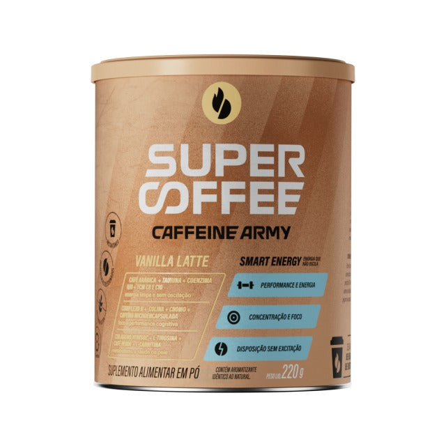 Supercoffee 3.0 Caffeine Army 220g Vanilla Latte