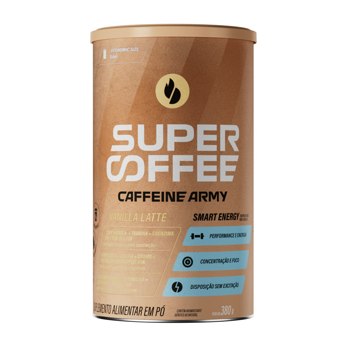 Supercoffee 3.0 Caffeine Army 380g Vanilla Latte