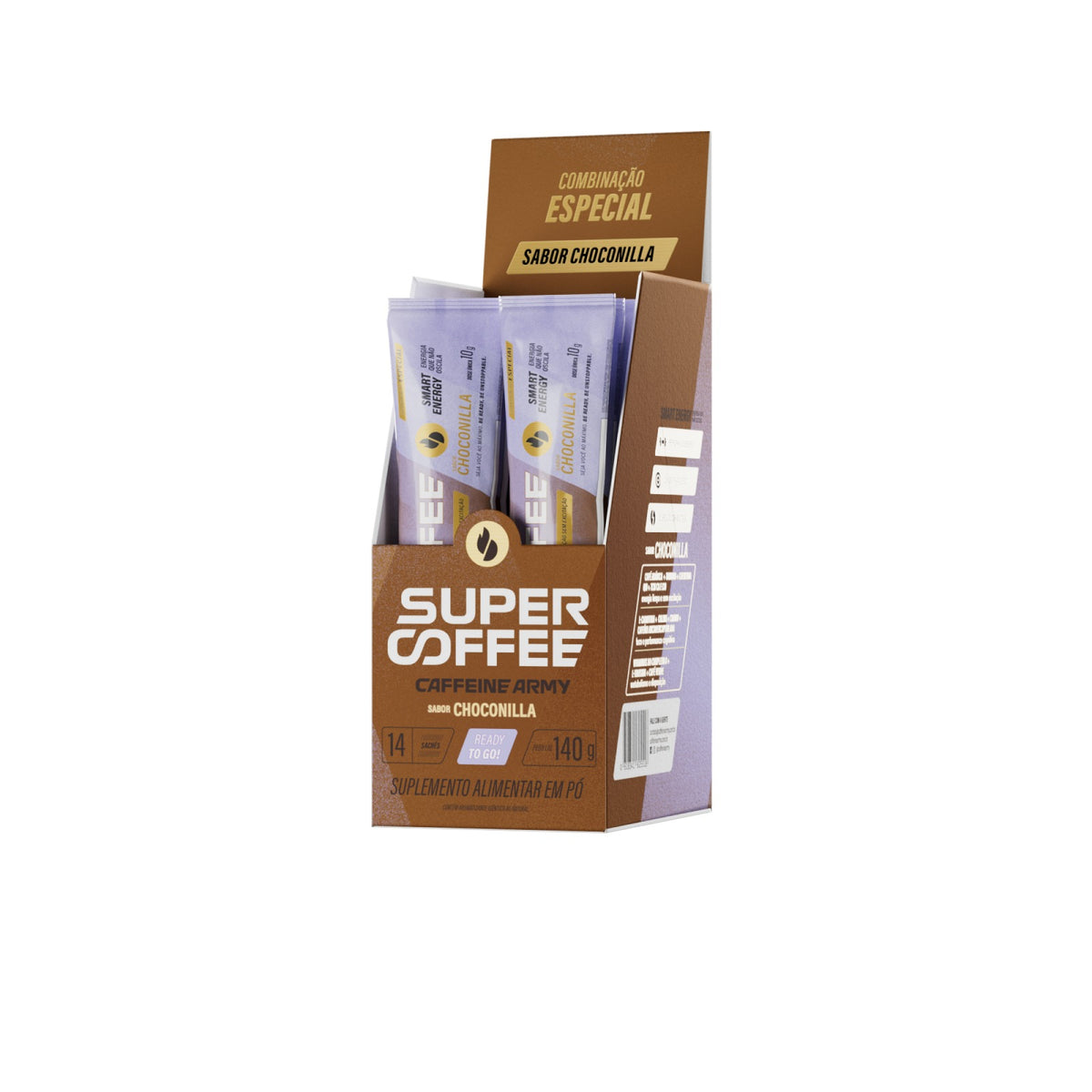 Supercoffee 3.0 Caffeine Army To Go 10g Choconilla