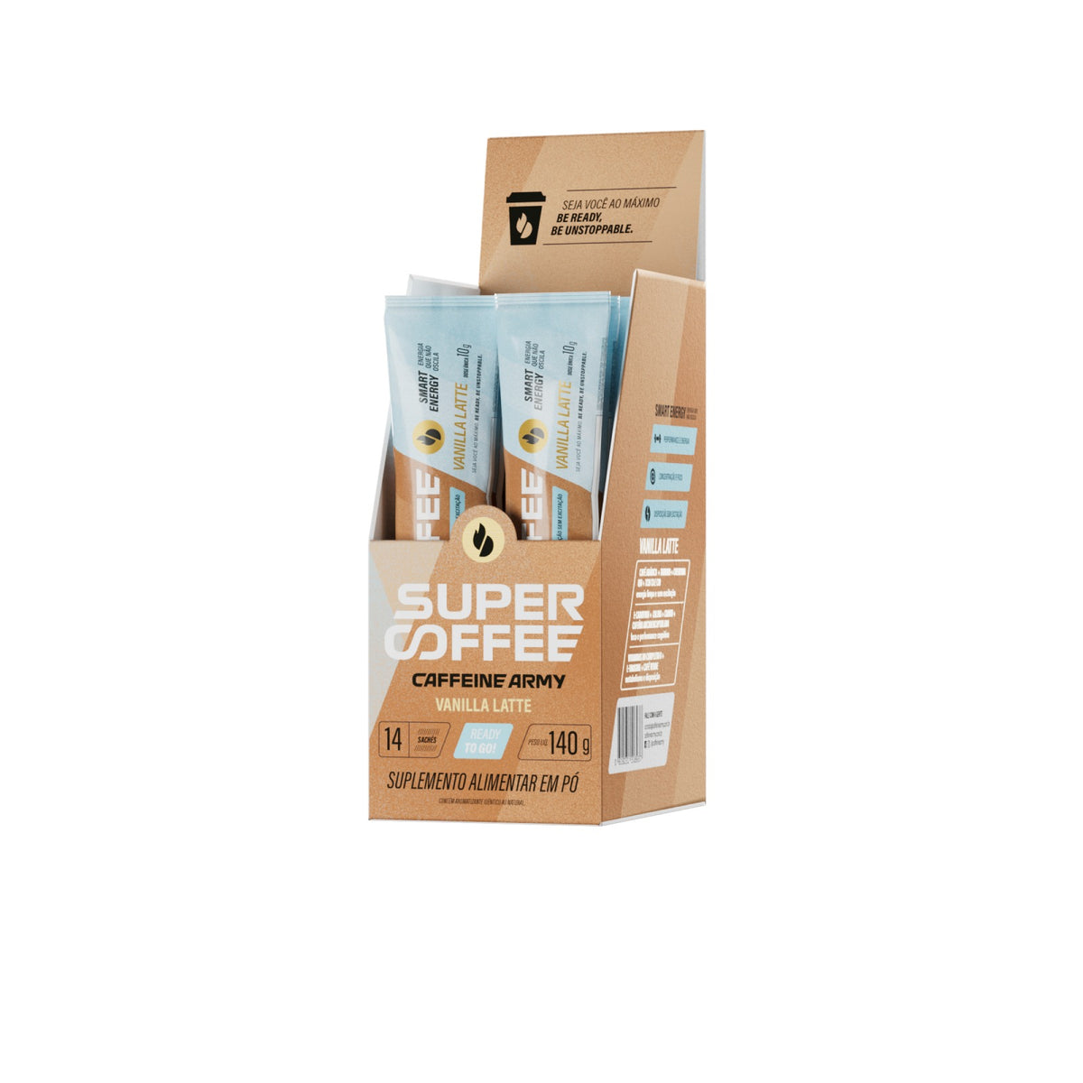 Supercoffee 3.0 Caffeine Army To Go 10g Vanilla Latte