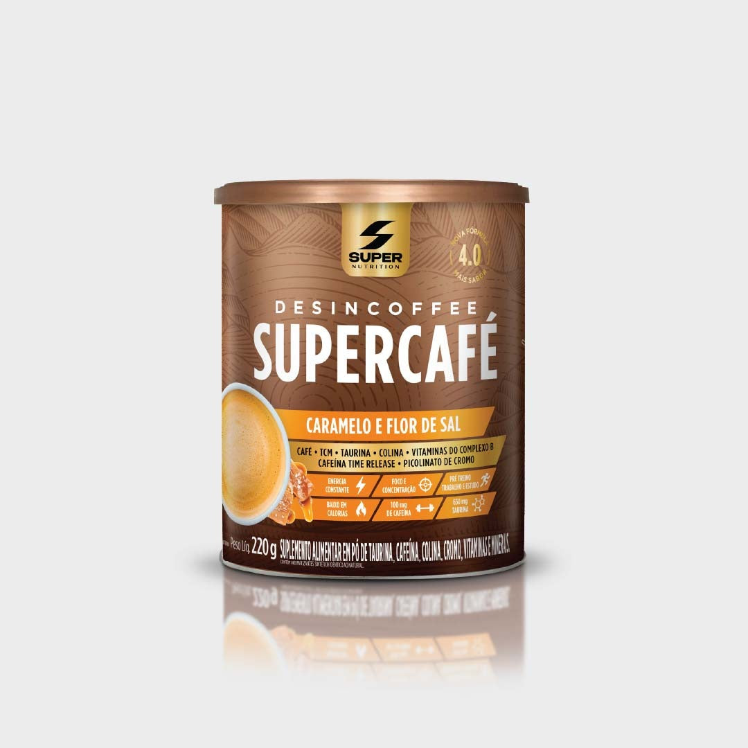 Supercafé Super Nutrition 220g Caramelo com Flor de Sal