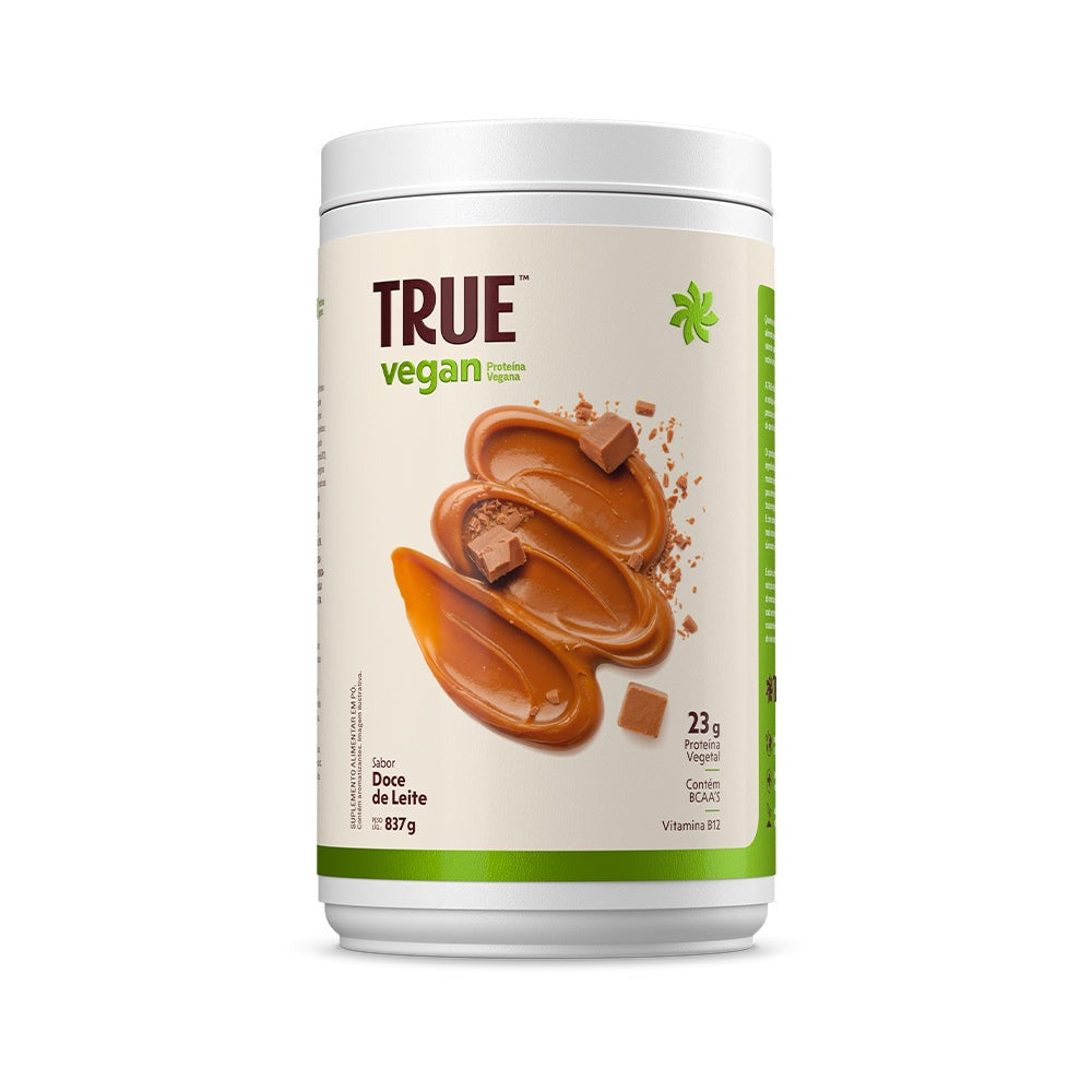 Whey Vegan True Source 837g Doce De Leite