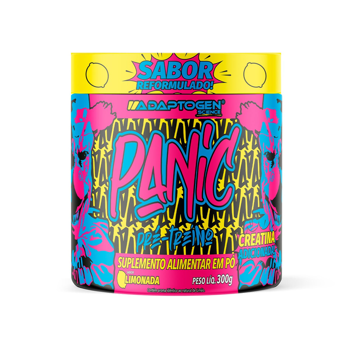 Panic Pré-Treino Adaptogen 300g Limonada
