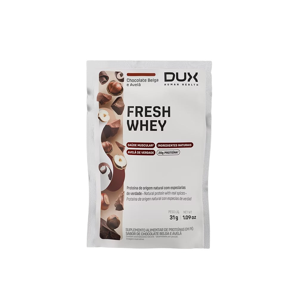 Fresh Whey Choco Belga E Dux 31g Sache Avela