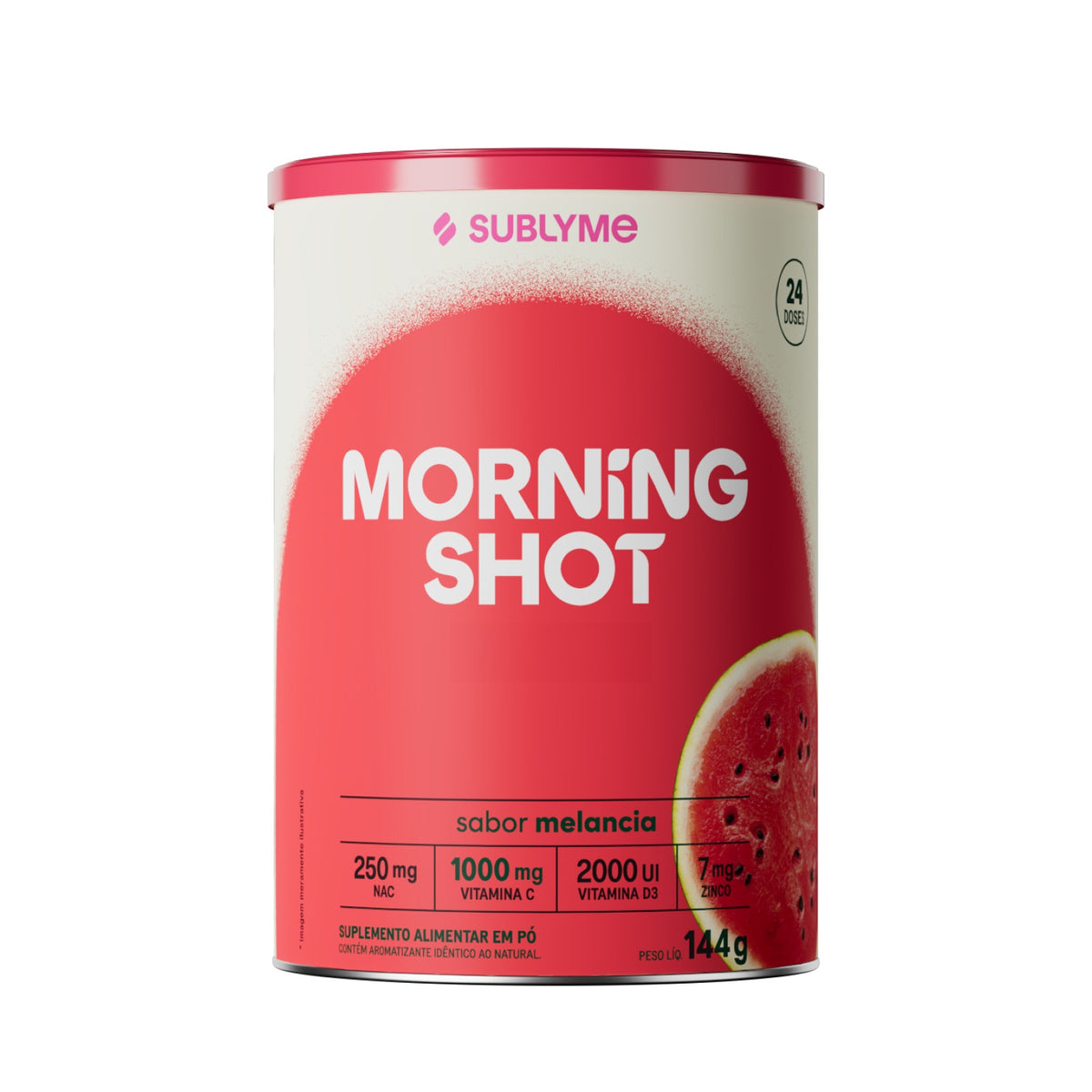 Morning Shot Sublyme 144g Melancia