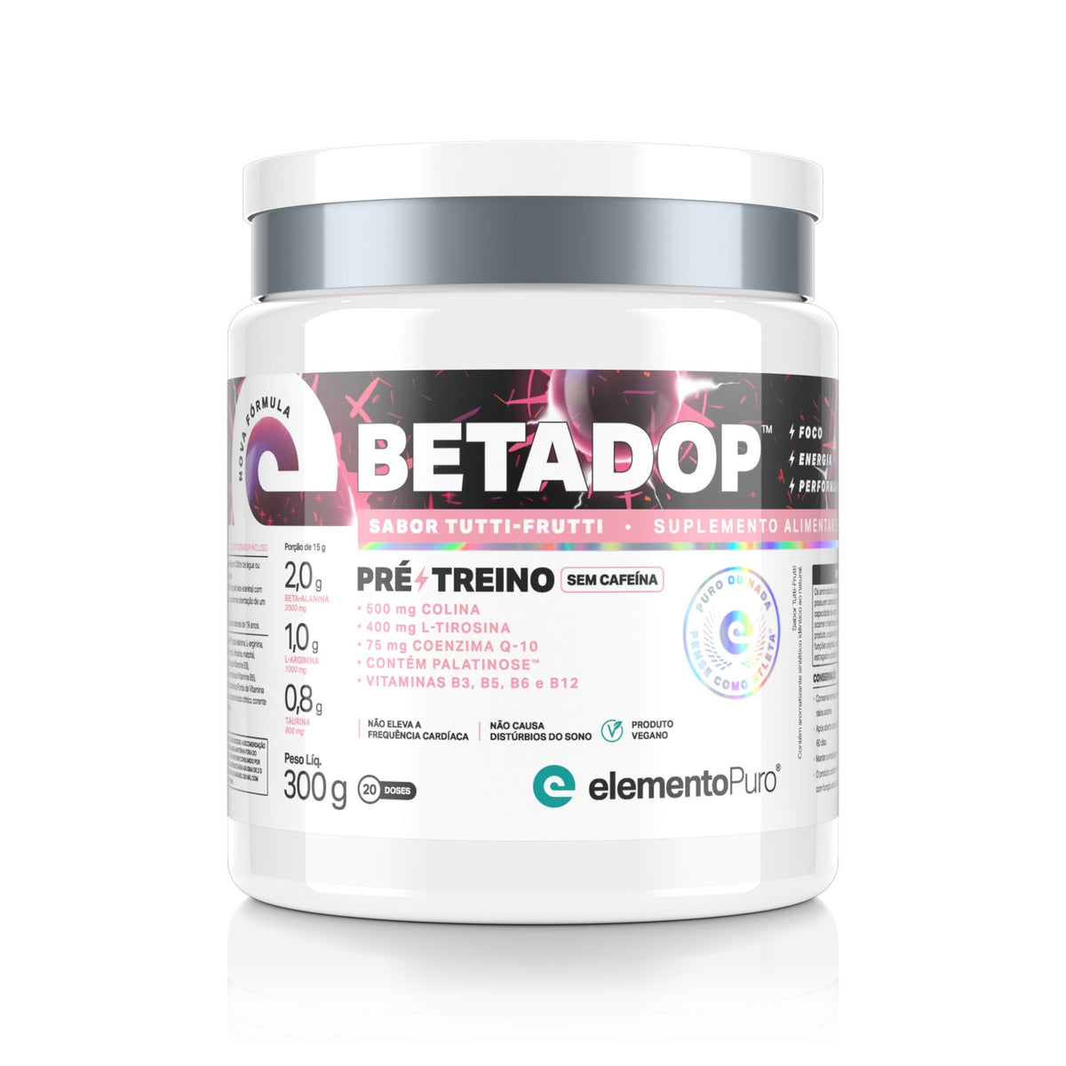 Betadop Elemento Puro 300g Tutti Frutti