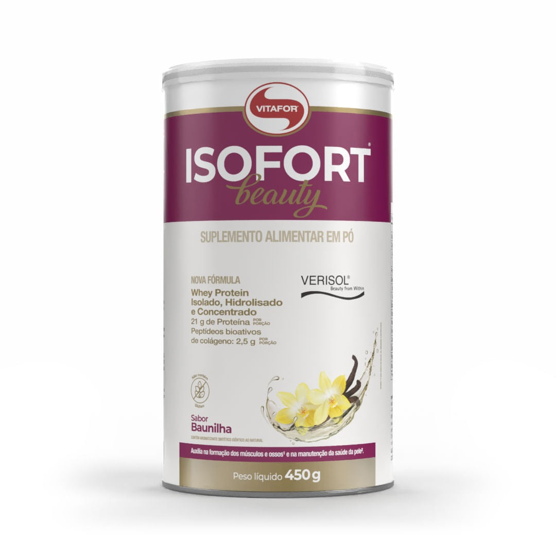 Isofort Beauty Vitafor 450g Baunilha