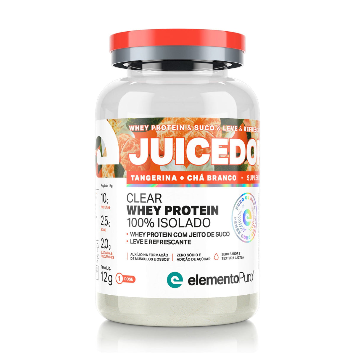 Monodose Juicedop Tang Cha Branco Elementopuro 12g Sache