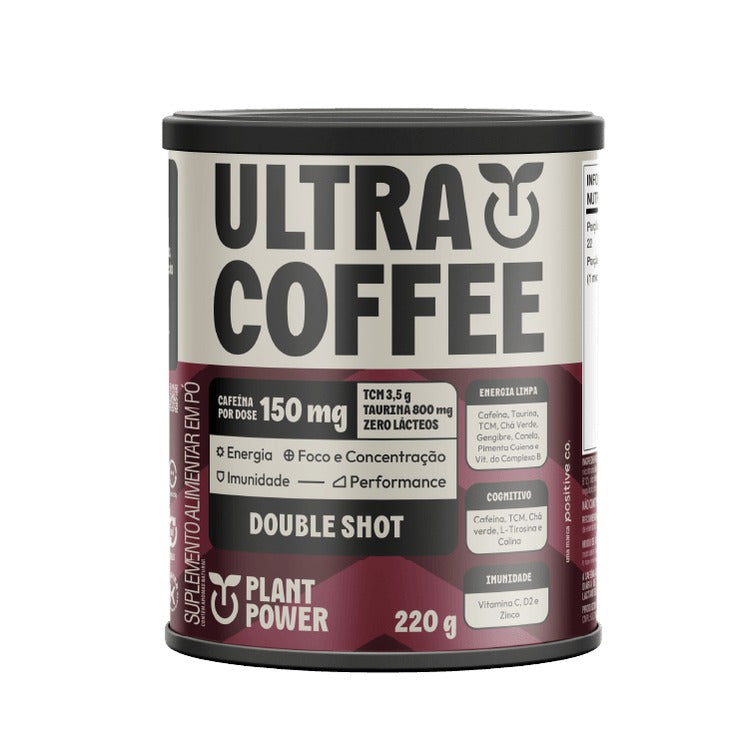 Ultracoffee Plant Power 220g Double Shot